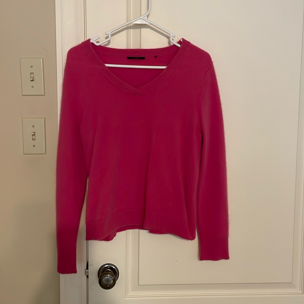 Pink Cashmere Sweater